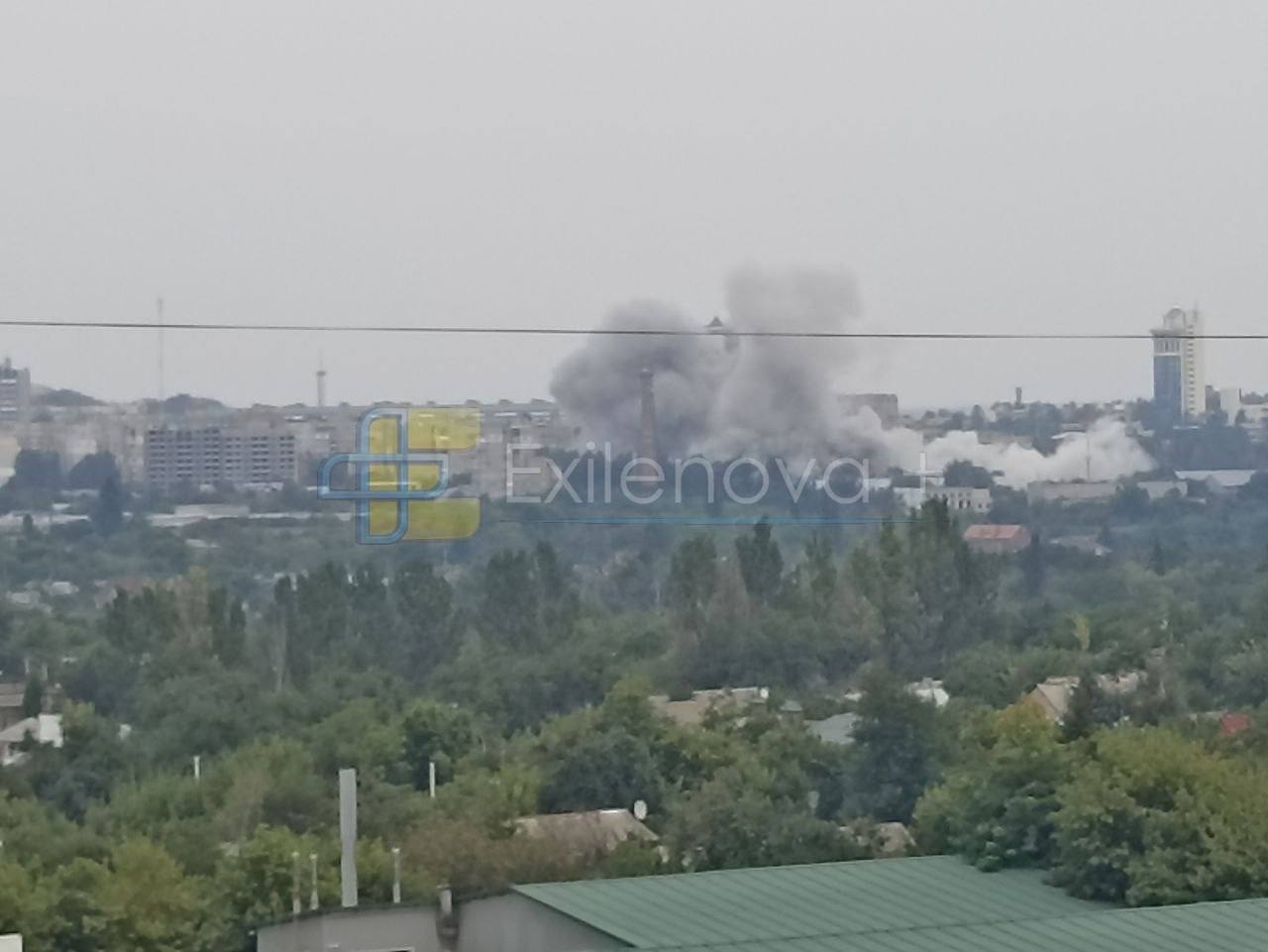 Ракети масовано вдарили по окупованому Донецьку (фото) фото 1