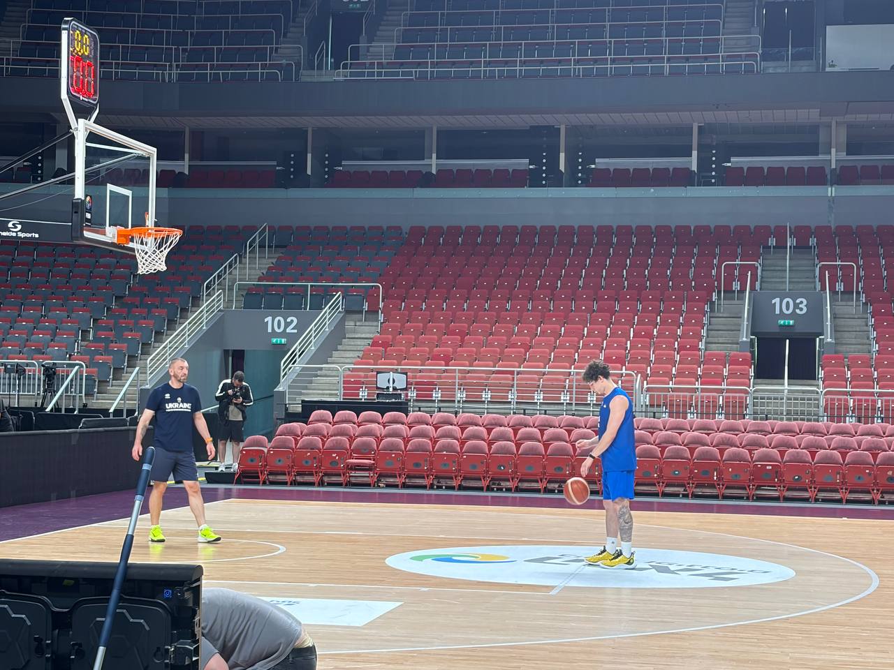 Останні приготування до матчу відбору на Чемпіонат світу 2027 з баскетболу Україна – Греція: фото фото 7