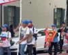 У Вашингтоні біля Білого дому пройшов протест проти візиту Сі Цзіньпіна