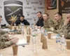 Зеленський провів нараду з військовими командирами на Лиманському напрямку