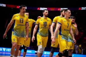Збірна України з волейболу здолала Північну Македонію у матчу Чемпіонату Європи