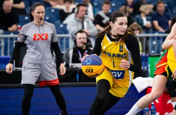 Жіноча збірна України з баскетболу 3×3 поступилась Азербайджану у першому матчі Чемпіонату Європи