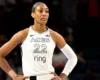 Зірка WNBA А’джа Вілсон випадково збила працівницю арени перед матчем: відео стало вірусним
