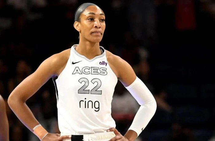 Зірка WNBA А’джа Вілсон випадково збила працівницю арени перед матчем: відео стало вірусним