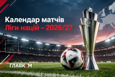 Календар матчів Ліги націй-2026/27: повний розклад усіх поєдинків