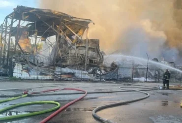 У Києві внаслідок атаки росіян знищено склад популярних дитячих іграшок