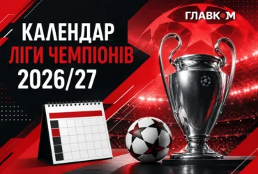 Календар матчів Ліги чемпіонів сезону 2026/27