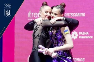 Гімнастки Таїсія Онофрійчук і Поліна Каріка тріумфально виступила на Гранпрі в Брно