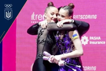 Гімнастки Таїсія Онофрійчук і Поліна Каріка тріумфально виступила на Гранпрі в Брно