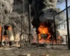 РФ знову вдарила по енергооб’єктах Дніпропетровщини: спалахнула пожежа