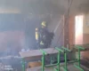Рятувальники показали наслідки удару по школі в Києві (фото)