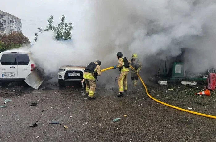 Росія атакувала автозаправний комплекс на Житомирщині