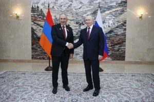 Путін і Пашинян посперечалися щодо курсу Вірменії на ЄС