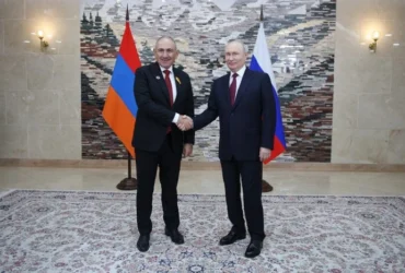 Путін і Пашинян посперечалися щодо курсу Вірменії на ЄС