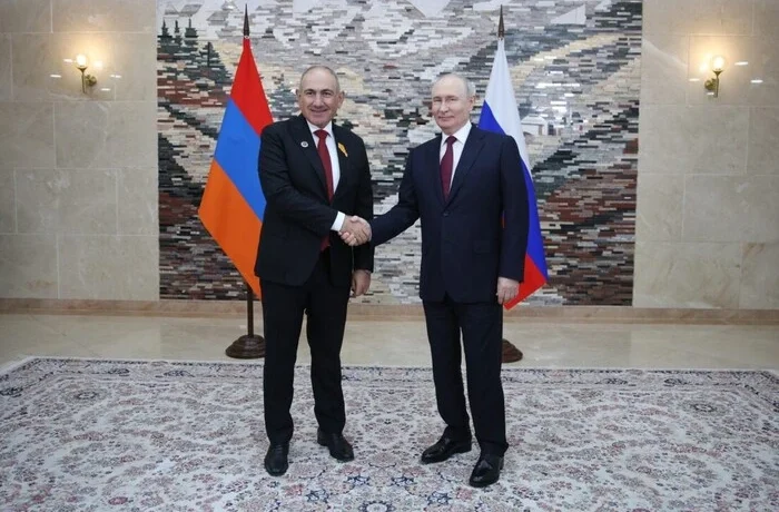Путін і Пашинян посперечалися щодо курсу Вірменії на ЄС