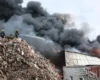 Під Москвою спалахнула масштабна пожежа: вогонь охопив тисячі квадратних метрів (фото)
