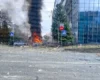 Влучання дрона біля офісу в Соломʼянському районі: троє загиблих, є поранені