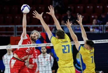 Збірна України з волейболу зазнала від Польщі першої поразки на Чемпіонаті Європи