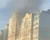 У Печерському районі столиці дрон влучив у багатоповерхівку (відео)
