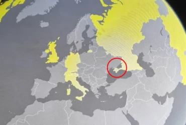 Швейцарський музей потрапив у скандал через карту з «російським» Кримом