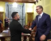 Україна та Сербія рухаються до ЄС: Зеленський зустрівся з Вучичем