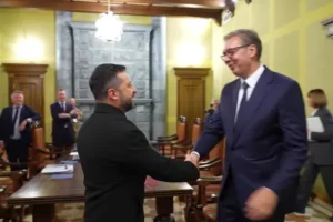 Україна та Сербія рухаються до ЄС: Зеленський зустрівся з Вучичем