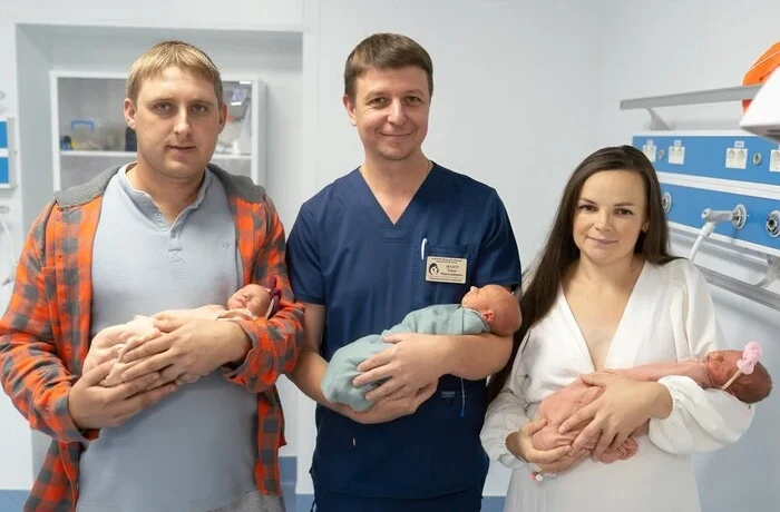 Рідкісна подія. Трійня та двійня за добу народилися в обласному перинатальному центрі Київщини