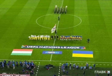 Матч Угорщина – Україна розпочався! Перші кадри зустрічі Ліги націй