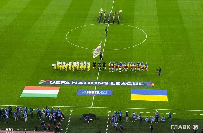 Матч Угорщина – Україна розпочався! Перші кадри зустрічі Ліги націй