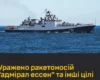 Сили оборони уразили ракетоносій «Адмірал Ессен» у Новоросійську
