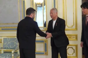 Президент зустрівся зі спікером парламенту Японії: про що говорили