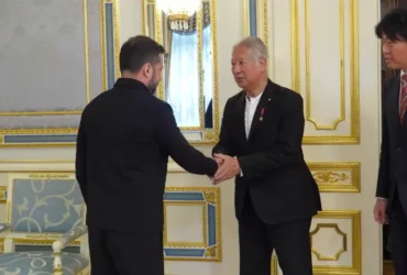 Президент зустрівся зі спікером парламенту Японії: про що говорили