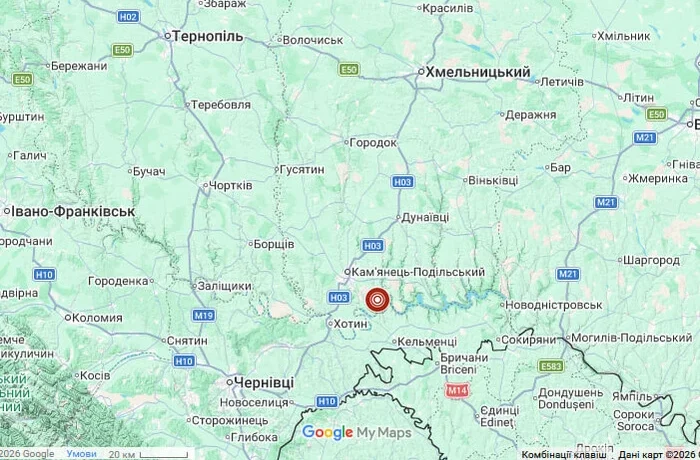 Землетрус на Хмельниччині: де зафіксували підземні поштовхи