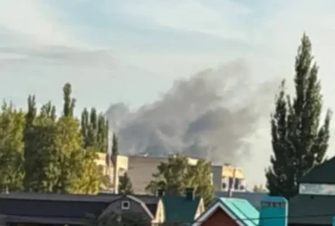 Удар по Башкортостану: спалахнула пожежа на нафтохімічному заводі (відео)