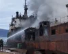 Пожежа на судні біля Камчатки: пошуки зниклих моряків не дали результату
