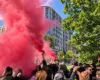 На столичних Теремках тривають протести через будівництво теплотраси