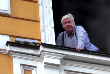 Кадри, що облетіли світ: учений розповів, як урятувався під час атаки на Академію наук