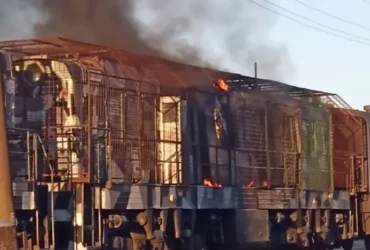 Росіяни вдарили по пасажирському потягу, що прямував із Києва до Сум