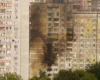 У Києві дрон влучив у багатоповерхівку