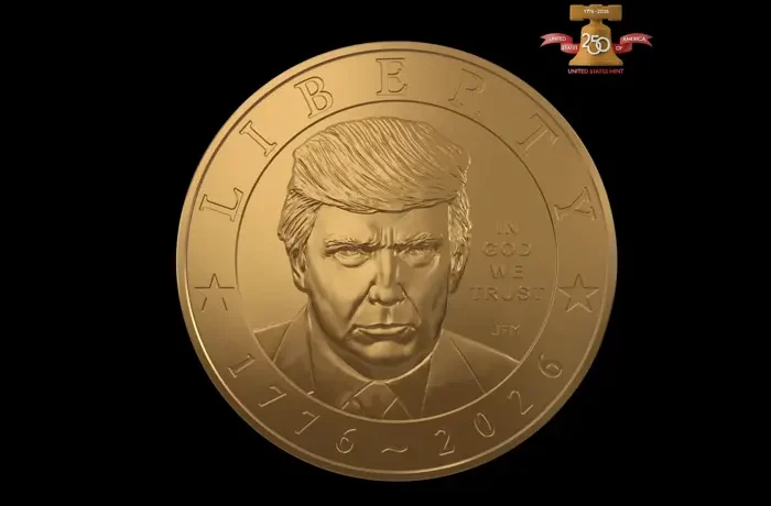 Монети з Трампом розкупили за кілька годин після старту продажів