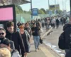 Київ охопив транспортний колапс на тлі тривалої тривоги
