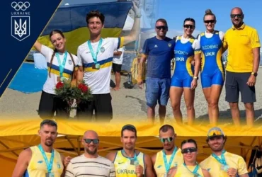 Україна здобула чотири нагороди на Чемпіонаті Європи з академічного веслування