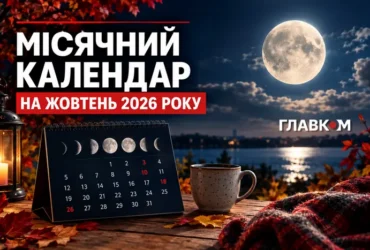 Місячний календар на жовтень 2026 року: що варто робити та чого краще уникати