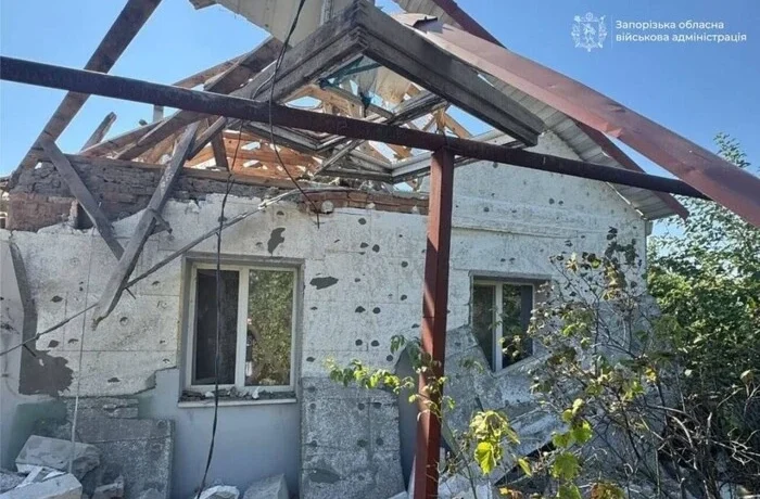 Росіяни атакували понад 50 населених пунктів Запорізької області