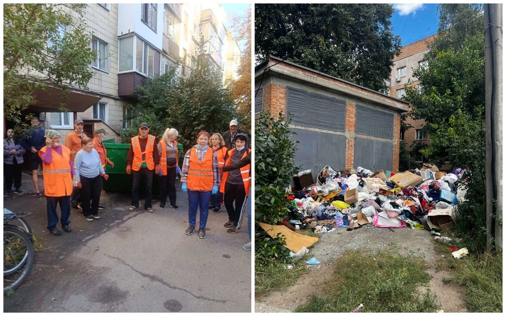 Понад 20 комунальників прибирали сміття із квартири