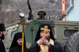 РПЦ повезла на фронт мощі Дмитра Донського