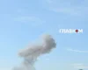 Ворожа атака на Київ: у Соломʼянському районі є влучання в нежитлову будівлю