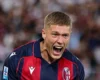Артем Довбик повернувся до тренувань з «Болоньєю»