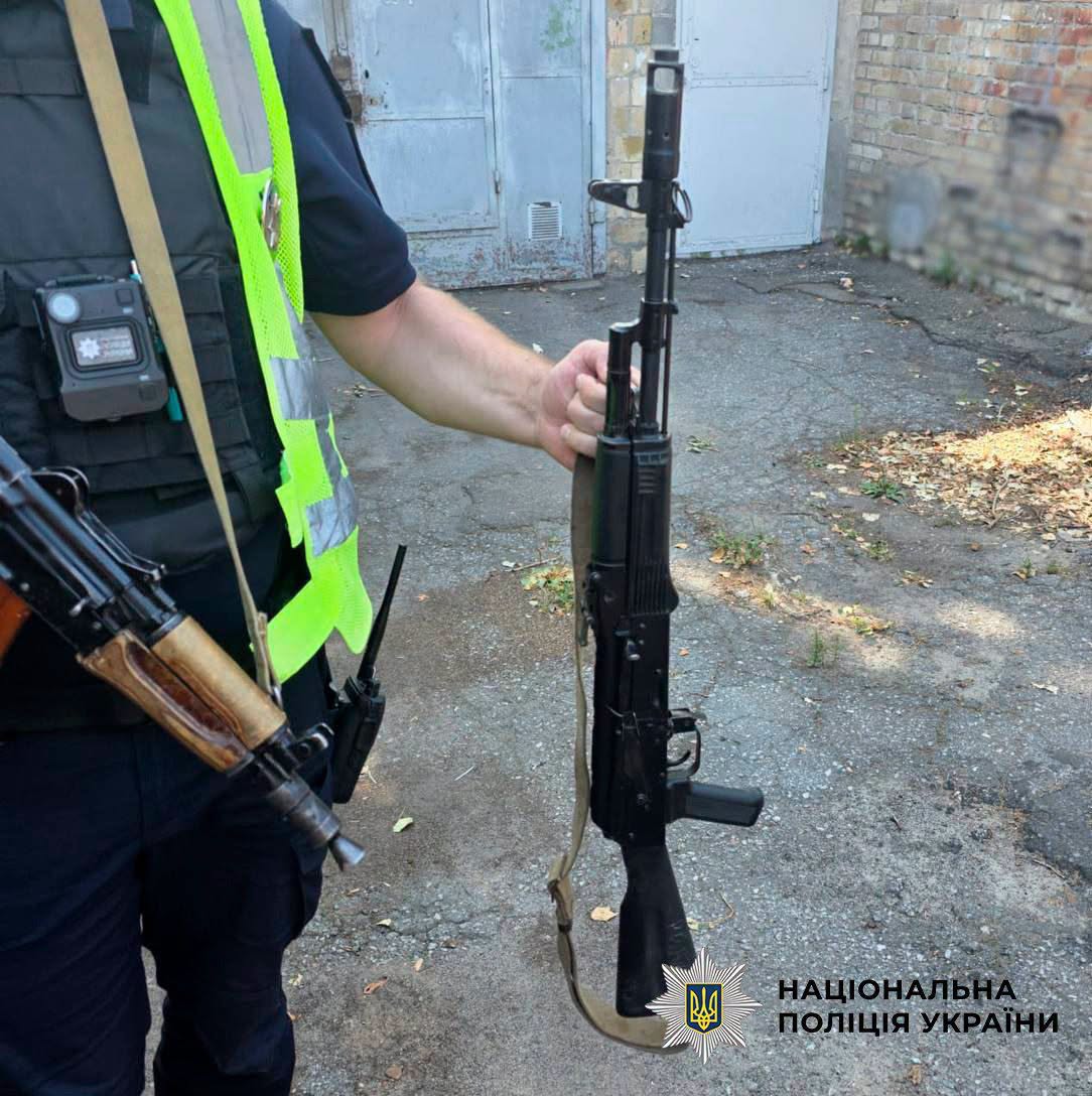 Вилучена правоохоронцями зброя
