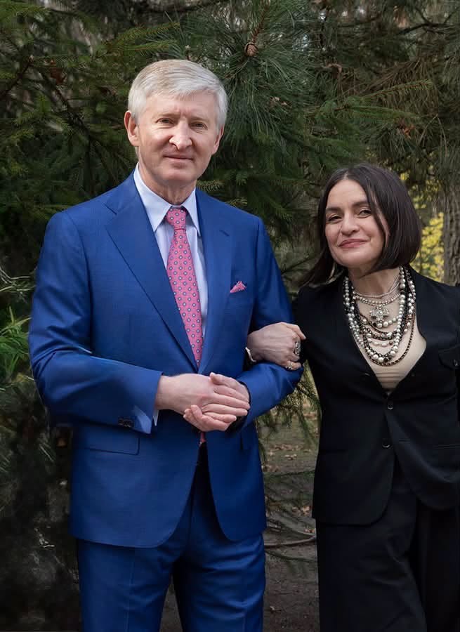 Ринат Ахметов і Наталія Ємченко